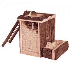 Trixie Play and Burrow Tower - 20 x 20 x 16 cm