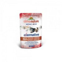 Almo Nature Alternative Cat Natvoer - Kippenborst - 24 x 55 gram