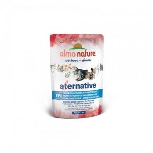 Almo Nature Alternative Cat Natvoer - Atlantische Oceaan Tonijn - 24 x 55 g