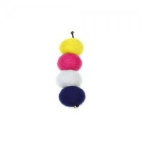 Katt3 - Felted Balls Colorful