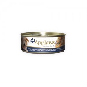 Applaws Dog - Chicken & Salmon with Rice - 12 x 156 g