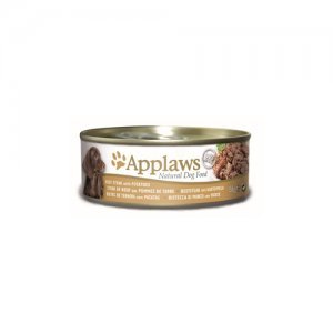 Applaws Dog - Beef Steak with Potatoes - 12 x 156 g