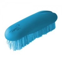 Hippo-Tonic Harde Borstel Anatomic - Large - Neon Blauw