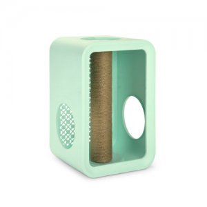 Beeztees Cat Cube Scratch - Mellow Mint