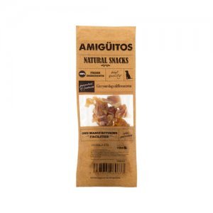 Amiguitos Dog Varkensbuik Bites - 80 gram