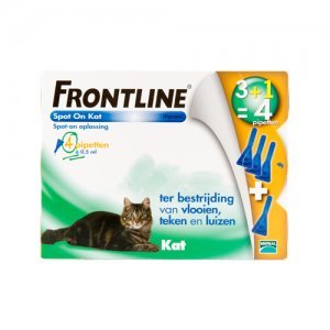 Frontline Spot On Kat - 4 pipetten