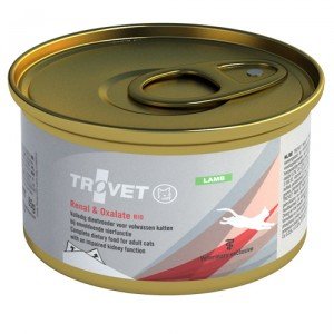 TROVET Renal & Oxalate RID (Chicken) Kat - 24 x 85 gr blikjes