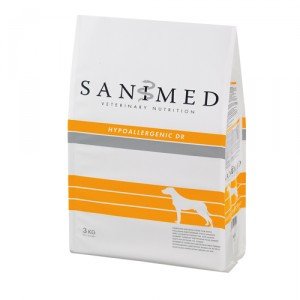 Sanimed Hypoallergenic Dog Eend/rijst 12.5 kg.