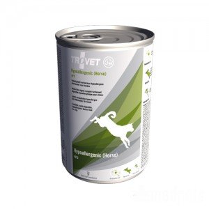 TROVET Hypoallergenic HPD (Horse) Hond natvoer - 12 x 400 gr blikken