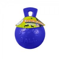 Jolly Ball Tug-n-Toss - XL (10 inch) 25 cm blauw