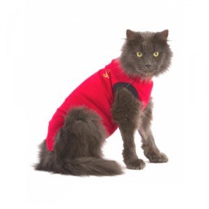 Medical Pet Shirt Kat XXXS Rood