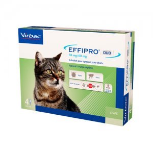 Effipro DUO Spot-on Kat < 6 kg - 4 Pipetten