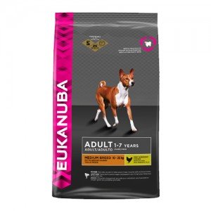 Eukanuba Dog Adult Medium Breed (Kip) 3 kg