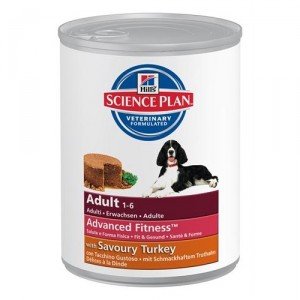 Hill&apos;s Science Plan - Canine Adult - Turkey blik 12x370 gr.