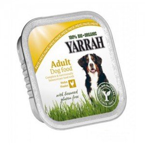 Yarrah - Paté Hond Kuipje met Kip Bio - 14 x 150 g