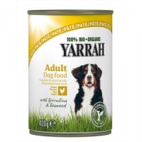 Yarrah - Paté Hond Blik met Kip Bio - 12 x 400 g