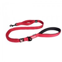 EzyDog Zero Shock Lijn - Rood - 120 cm