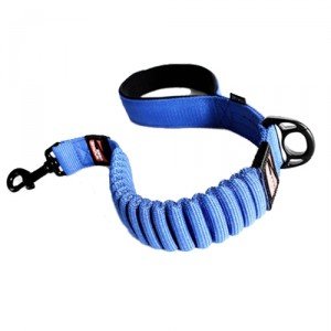 EzyDog Zero Shock Lijn - Blauw - 64 cm