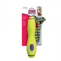 Kong Air Squeaker Fetch Stick M met touw