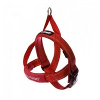 EzyDog Quick-Fit tuig - XL - Rood