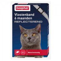 Beaphar Vlooienband Kat - 6 maanden - Reflecterend