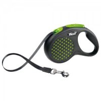 Flexi Rollijn Design - Tape Leash - M/ L - Groen