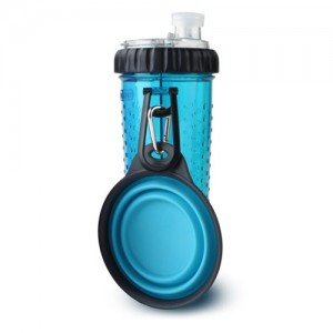 Popware Snack Duo met Travelcup - Blauw