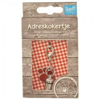 lief! Unisex Adreskokertje - Rood