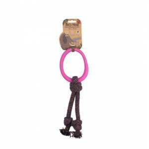 Beco Hoop on Rope Roze - Small