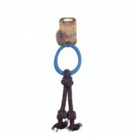 Beco Hoop on Rope Blauw - Small