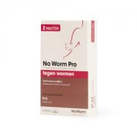 No Worm Pro Kat - 2 tabletten