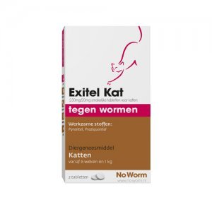 Exitel Kat - 2 tabletten