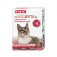 Beaphar Milquestra Grote kat - 4 tabletten