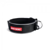 EzyDog Neo Wide Halsband - XL - Zwart