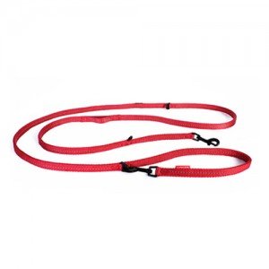 EzyDog Vario 6 LITE Lijn - 210 cm - Rood