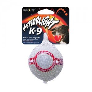 Nite Ize Meteorlight K-9 Led Ball - Rood