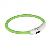 Trixie USB Flash Light Ring - XS/S - Groen