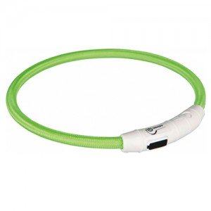 Trixie USB Flash Light Ring - L/XL - Groen