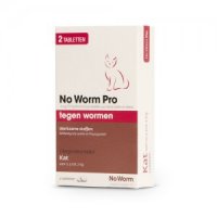 No Worm Pro Kitten - 2 tabletten