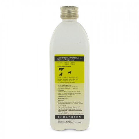 Calcium Magnesium injectie 450ml