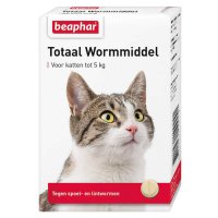 Beaphar Wormmiddel Totaal kat 10 tabletten