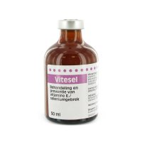 Vitesel vitamine E selenium injectie 50ML