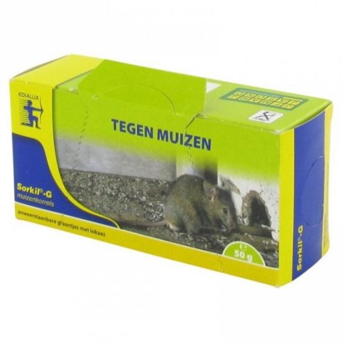 Sorkil G muizenkorrels 25 gram