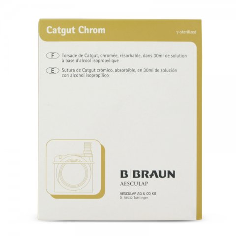 Catgut Braun-chroom Usp 5 25 meter