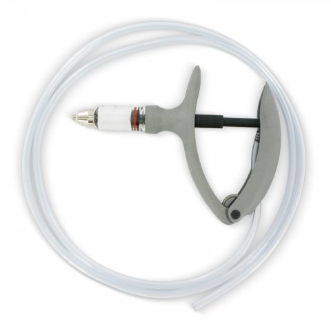 Eco-Matic injectiespuit met aanzuigslang