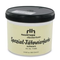 Tatoeërpasta pot zwart 600 gram