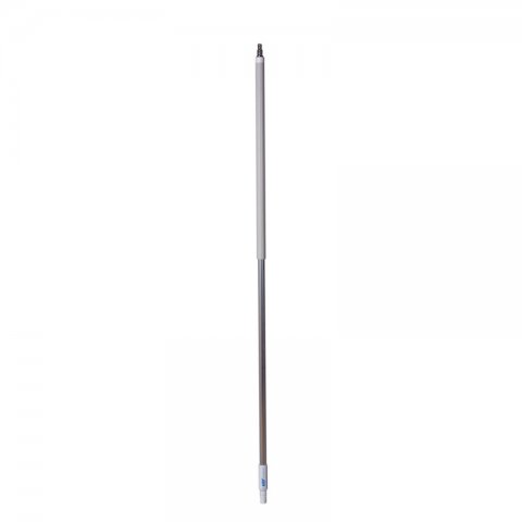 Vikan Steel met waterdoorvoer 150cm WIT