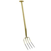 Mestvork 4-tands T-Steel met stift 100cm