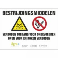 Sticker voor A4 Gifkast