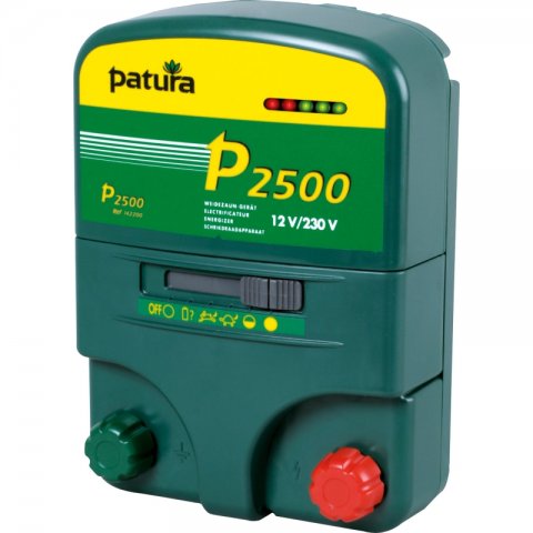 Patura P2500 schrikdraadapparaat op 230v of 12v